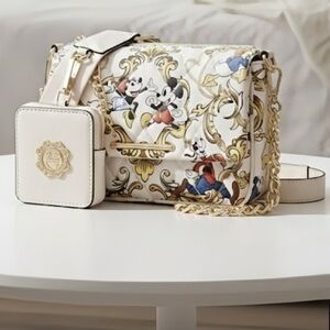 NEW Disney X Aldo Baroque Crossbody bag with Coin Purse